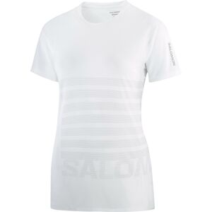 Salomon Women's Sense Aero Graphic Tee White S, White