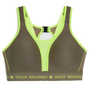 Shock Absorber Women's Ultimate Run Bra Padded Grey 80B, Green