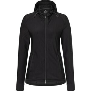 super.natural Women's Adventure Hooded Jet Black M, Jet Black