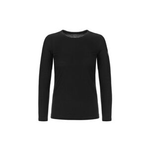 super.natural Women's Base Crew Neck 230 Jet Black XS, Jet Black