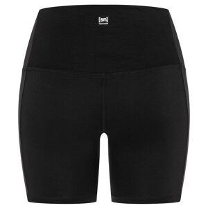 super.natural Women's Liquid Flow Shorts Jet Black L, Jet Black