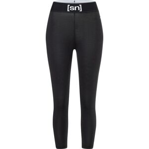 super.natural Women's Tundra175 Tight 3/4 Jet Black XS, Jet Black