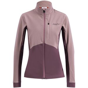 Swix Women's Pace Hybrid Full Zip Midlayer Light Plum/Plum XL, Light plum/Plum