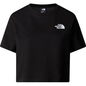 The North Face W Cropped Simple Dome Tee TNF Black L, Tnf Black