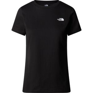 The North Face W S/S Simple Dome Tee TNF Black S, Tnf Black