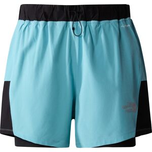 The North Face Women's 2 In 1 Shorts Reef Waters/Tnf Black S, REEF WATERS/TNF BLACK