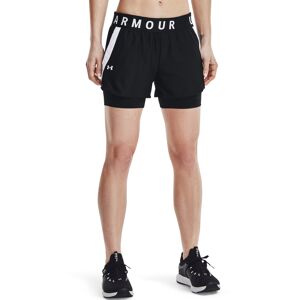 Under Armour Women's Play Up 2-in-1 Shorts Black M, Black