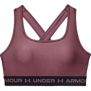 Under Armour Women's UA Crossback Mid Bra Ash Plum XS, Ash Plum