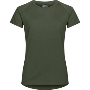 Urberg Women's Lyngen Merino T-Shirt 2.0 Kombu Green L, Grn