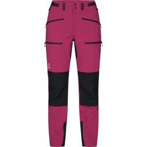 Haglöfs Rugged Standard Pant Women Deep Pink/True Black 44 female