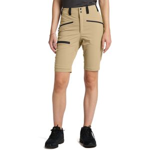 Haglöfs Mid Slim Shorts Women Sand/Magnetite 34 female