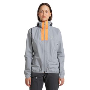 Haglöfs L.I.M GTX Jacket Women Concrete/Soft Orange L female