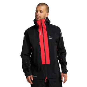 Haglöfs L.I.M ZT Mountain GTX Pro Jacket Men True Black/Zenith Red XXL male