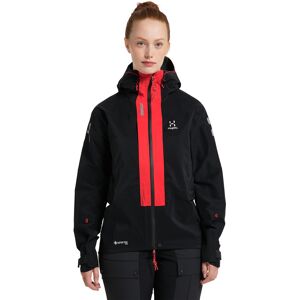 Haglöfs L.I.M ZT Mountain GTX PRO Jacket Women True Black/Zenith Red XL female