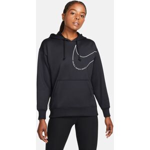Nike Thermafit Fleece Træningshættetrøje Damer Hættetrøjer & Sweatshirts Sort L