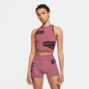 Nike Performance Cropped Træningstop Damer Tøj Pink S