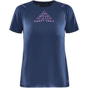 Craft Pro Trail Hypervent Tshirt Damer Kortærmet Tshirts Blå S