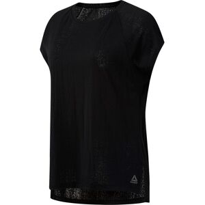 Reebok Os Burnout Tee Damer Tøj Sort Xs