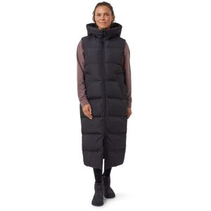 Mckinley Long Puffer Vest Damer Tøj Sort L