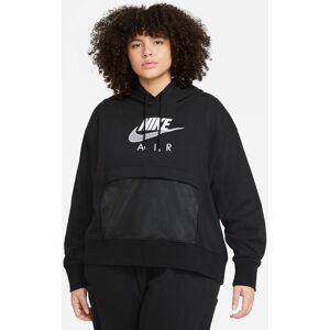 Nike Air Hættetrøje (plus Size) Damer Tøj Sort 2xl