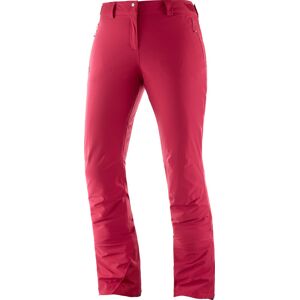 Salomon Icemania Pant Damer Skibukser Rød 40