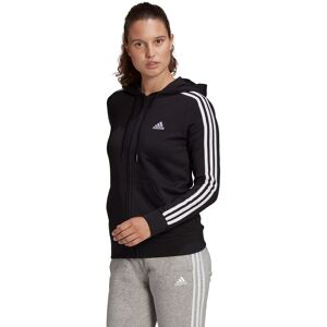 Adidas Essentials French Terry 3stripes Hættetrøje Damer Tøj Sort Xs