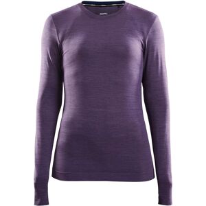 Craft Fuseknit Comfort Rn Baselayer Trøje Damer Baselayer Lilla Xl