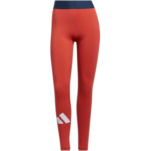 Adidas Techfit Life Midrise Badge Of Sport Lange Tights Damer Tøj Rød L