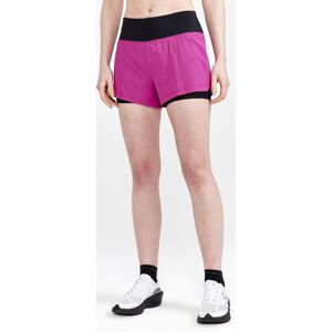 Craft Adv Essence 2i1 Træningsshorts Damer Shorts Lilla Xs