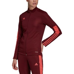 Adidas Tiro Essentials Træningsjakke Damer Hættetrøjer & Sweatshirts Rød M