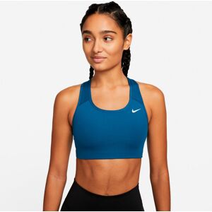 Nike Swoosh Mediumsupport Sportsbh Damer Sports Bh Blå Xs