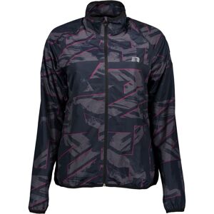 Newline Printed Thermal Jacket Damer Jakker Sort Xs