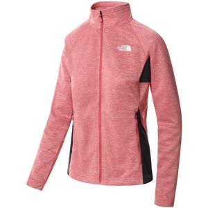 The North Face Ao Midlayer Fz Fleecetrøje Damer Tøj Pink Xl