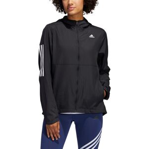 Adidas Own The Run Hooded Vindjakke Damer Jakker Sort Xs