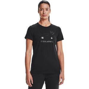 Under Armour Sportstyle Graphic Trænings Tshirt Damer Tøj Sort Xs