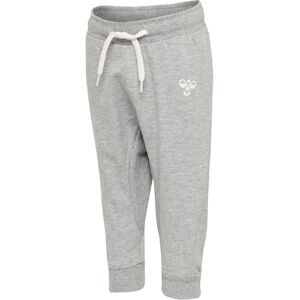 Hummel Sweatpants - Hmlapple - Gråmeleret - Hummel - 74 - Bukser - Bomuld