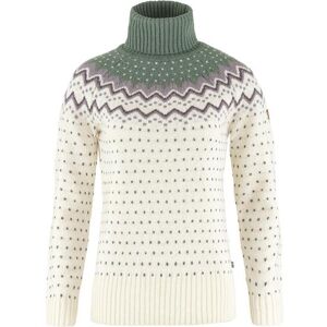 Fjällräven Övik Knit Roller Neck Womens, Chalk White / Patina M