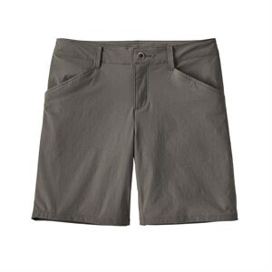 Patagonia Womens Quandary Shorts - 7 in, Forge Grey Str. 10