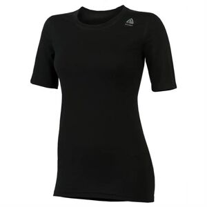 Aclima LightWool T-Shirt Classic Womens, Jet Black S