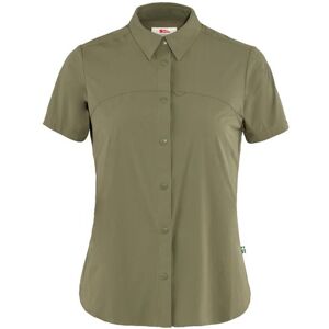 Fjällräven High Coast Lite Shirt S/S Womens, Green XS