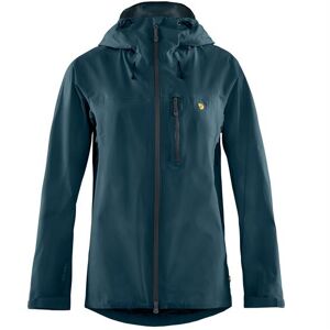 Fjällräven Bergtagen Lite Eco-Shell Jacket Womens, Mountain Blue XL