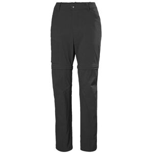 Helly Hansen Womens Elv Light Zip Off Pant, Ebony