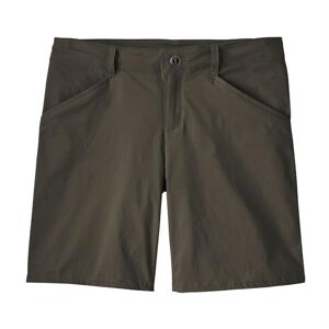 Patagonia Womens Quandary Shorts - 7 in, Basin Green Str. 2