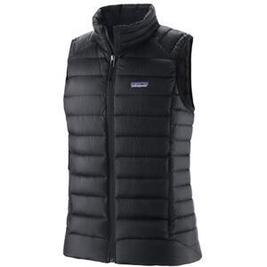 Patagonia Womens Down Sweater Vest, Black L