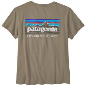 Patagonia Womens P-6 Mission Organic T-Shirt, Garden Green S