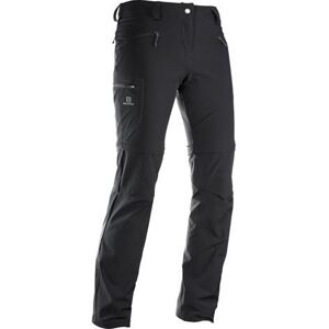 Salomon Wayfarer Straight Zip Pant Womens, Black