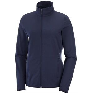 Salomon Outrack Full Zip Midlayer Womens, Night Sky L