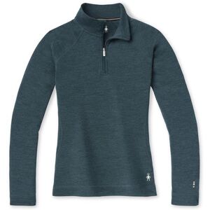 Smartwool Womens Thermal Merino Base Layer 1/4 Zip, Twilight M