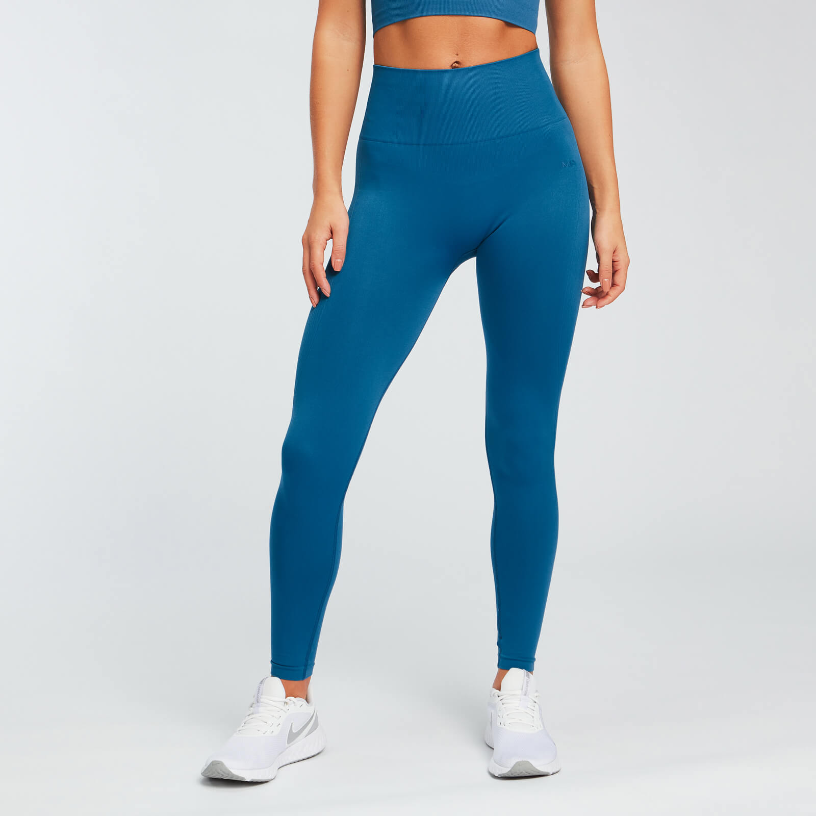 Myprotein Shape Seamless Ultra Leggings - Pilot Blå - XL