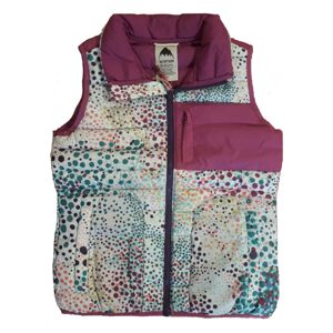 Burton GIRLS EVERGREEN VEST SWDOTS GRAPESEED M